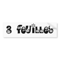 Leaf bumper stickers
