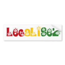 Leaf bumper stickers