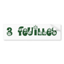 Leaf bumper stickers