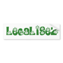 Leaf bumper stickers