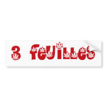 Leaf bumper stickers