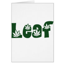 Leaf cards