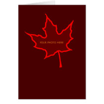 Leaf Card Template