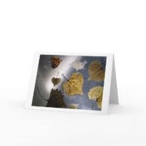 Leaf Collage greeting card