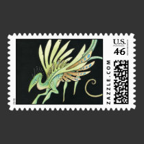 Leaf dancer postage stamp stamps