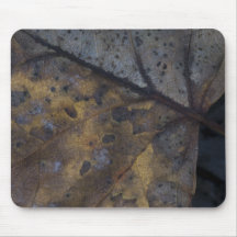 Leaf Detail Mouse Pads