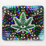 Leaf Eyes  Mousepad