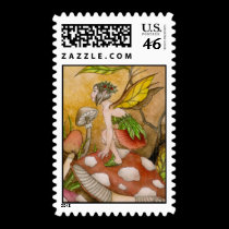 Leaf Fairy stamps