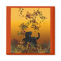 leaf fun magnets