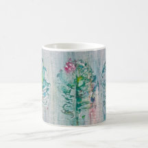 Leaf Impressions in Acrylic Mug