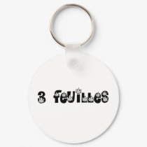 Leaf keychains