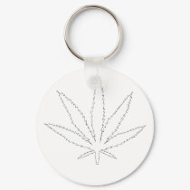 Leaf keychains