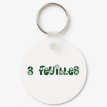 Leaf keychains