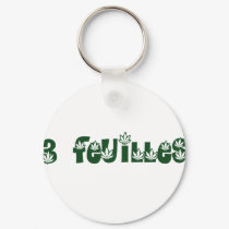 Leaf keychains