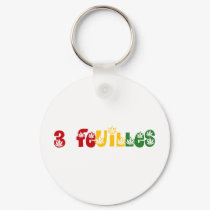 Leaf keychains