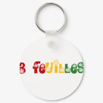 Leaf keychains