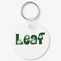 Leaf keychains