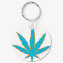 Leaf keychains