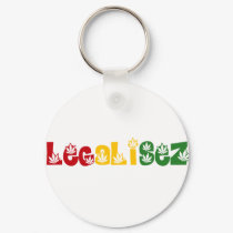 Leaf keychains