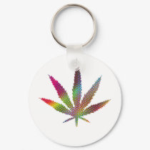 Leaf keychains