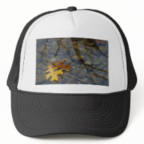 Leaf Leaves Streams Water Reflections Trucker Hat
