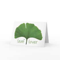 Leaf Lover Tree Hugger cards by GreenNeighborHugger Leaf Lover Tree Hugger cards