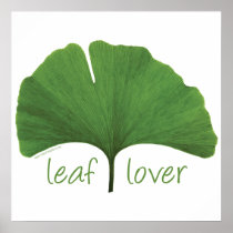 Leaf Lover Tree Hugger Posters