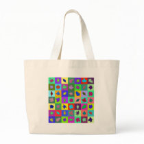 Leaf Mosaic bags by nassosvakalis Leaf Mosaic bags