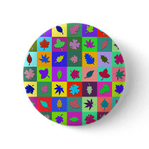 Leaf Mosaic buttons by nassosvakalis Leaf Mosaic buttons