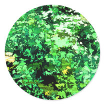 Leaf Music Pattern Sticker