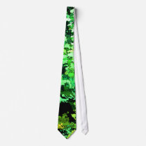 Leaf Music Pattern Tie