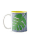 Leaf Quilt Block mug