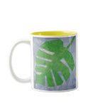 Leaf Quilt Block mug