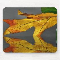 Leaf Reflection Mousepad