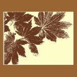 Leaf Stamp Postcard postcards