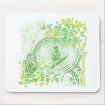 Leaf Surfer mousepads by HolidaysToRemember Leaf Surfer mousepads