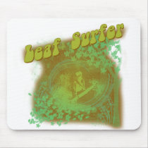 Leaf Surfer mousepads by HolidaysToRemember Leaf Surfer mousepads