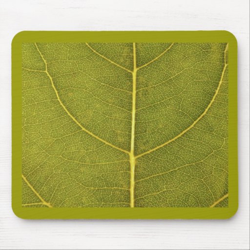 leaf texture mouse pads