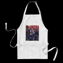 Leaf Vein Abstract aprons