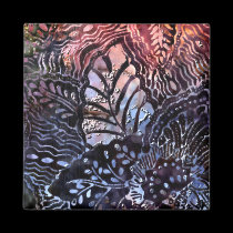 Leaf Vein Abstract magnets