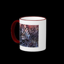 Leaf Vein Abstract mugs