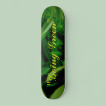 leafs, "Going Green" skateboards