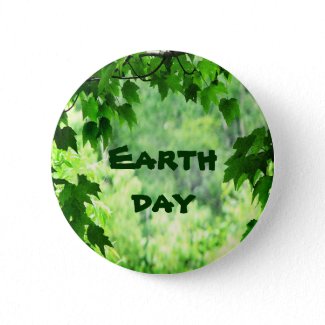 Leafy Earth Day Pins