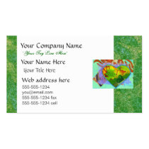 Leafy Heart custom business cards