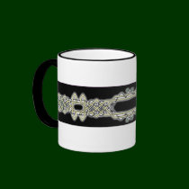 Leafy Knot mugs