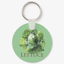 Leafy Lettuce keychains by aproducetrail Leafy Lettuce keychains