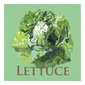 Leafy Lettuce posters