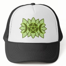 Leafy Pentagram hats