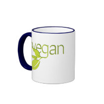 Leafy Vegan Coffee Mugs