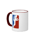 League logo style mugs